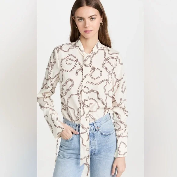 NWT Veronica Beard Remi Blouse